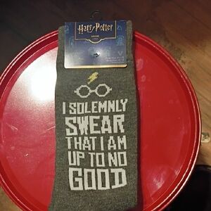 Warner Bros. Gray Harry Potter Socks